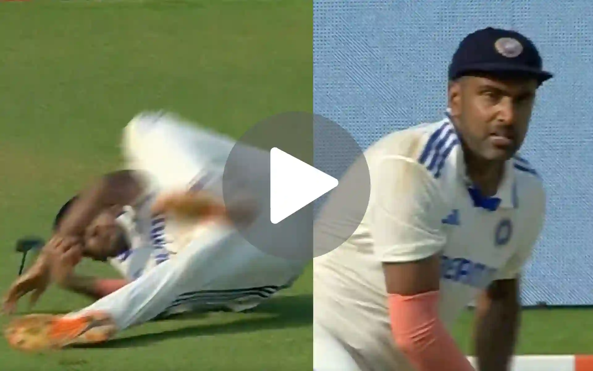 [Watch] 38-Year-Old R Ashwin Stuns Daryl Mitchell With A Breathtaking Backward Running Catch